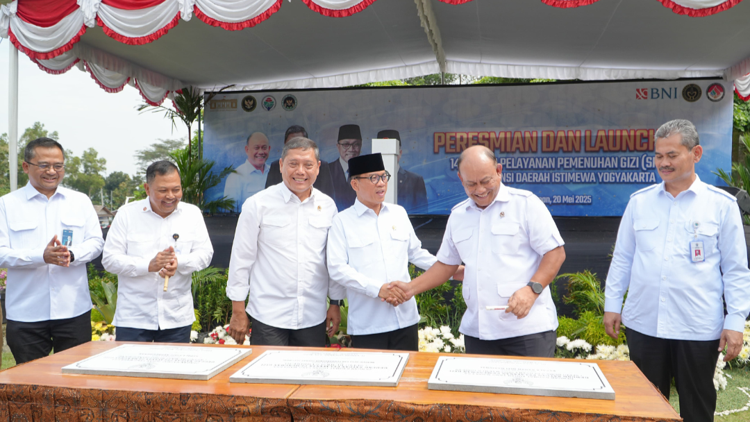 BGN Samosir Bersama Kemendes PDT Launching 14 SPPG Di Provinsi Daerah Istimewa Yogyakarta
