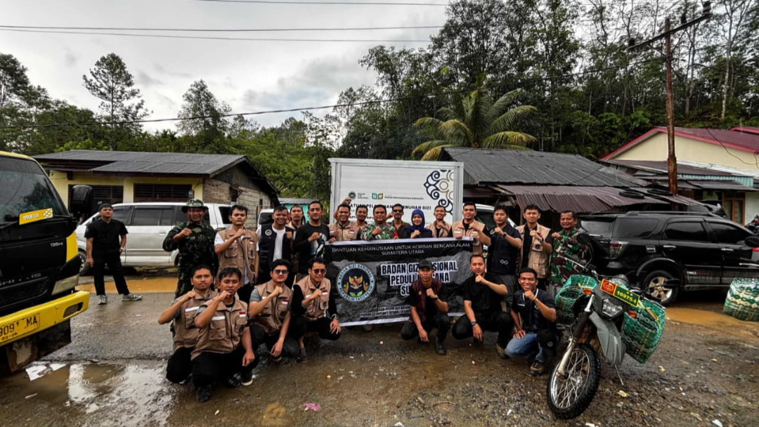 BGN Samosir Acungi Jempol Aksi Mandiri SPPI Sumut Bantu Korban Bencana